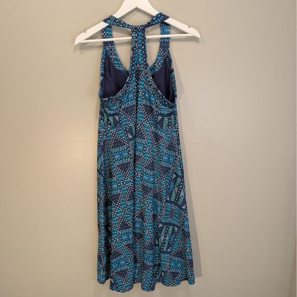 Prana Athletic Dress Built In Bra Halter Style Tennis Beach Hiking - Size XL - Picture 2 of 8